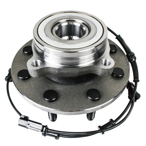 Front Wheel Bearing And Hub Assembly For 2006-2008 Dodge Ram 1500 2500 3500 4WD 8 Lug With ABS, Front Left And Right Pair