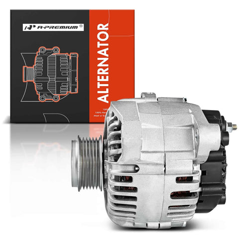 Beefy 12V 110Amp Alternator With 6-Groove CW Pulley For Hyundai Sonata 2006-2010 And Kia Forte 2010-2013