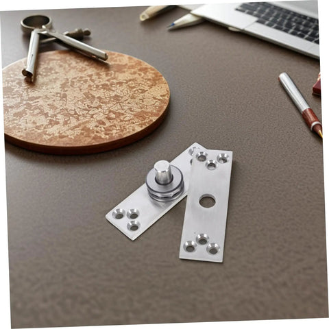 Heavy Duty Concealed Door Pivot Hinge 360 Degree Rotation Stainless Steel Hidden Door Hardware For Cabinet And Bookcase