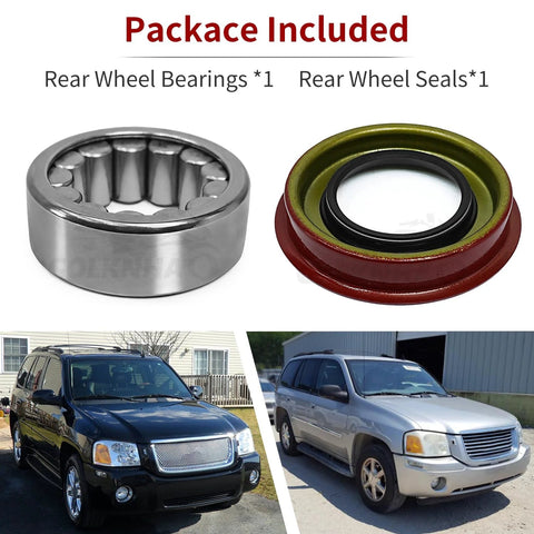 Rear Wheel Bearing And Seal Kit For GM Rigs And SUVs Left And Right Axle Fits Blazer Silverado Suburban Canyon Tahoe