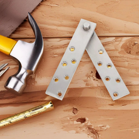 360 Degree Hidden Door Pivot Hinge System For Bookcases And Secret Doors Heavy Duty Stainless Steel Concealed Hinges with tools