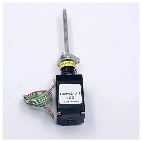 63Mm Stroke Linear Actuator With Nema 11 Mount 28Mm Precision Screw Stepper Motor 2 Phase 4 Wire Bipolar Control Electronic Starter