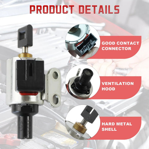 Cycwer CVT stepper motor with black plug connector and metal housing