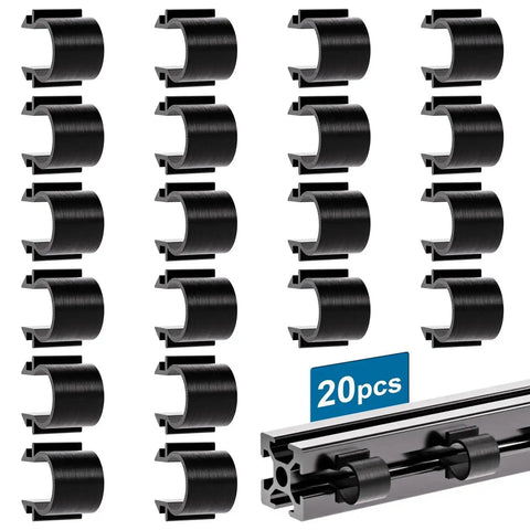 2020 3030 Series Cable Clips And T Slot Aluminum Profile Accessories for European Standard 2020 3030 Aluminum Extrusion