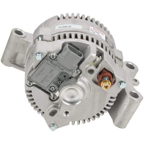 Front view of Premium 95 Amp 100 Percent New Alternator For Ford Explorer F150 F250 F350 Ranger Aerostar Bronco E150 E250 E350 Mazda