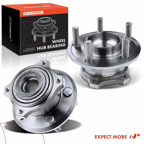 2 Pack Rear Wheel Bearing And Hub Assembly 5 Lug Fit Chrysler 300 2005 2009 Dodge Charger 2006 2009 Magnum 2005 2008 Durable Heavy Duty Load Capacity And Smooth Quiet Operation