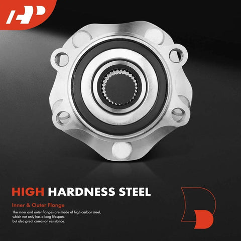 2 Pack Front Wheel Bearing And Hub Assembly Fits Nissan Rogue 2014-2023 Rogue Sport 2017-2022 Qashqai 2017-2018 5 Lug