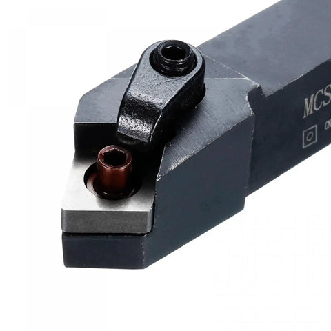 Indexable CNC Lathe Turning Tool Holder 45 Degree MCSNR1616H12 Five Eighth Inch Shank For 40CrMo 42CrMo Steel Carbide Inserts CNMG1204