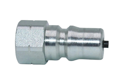 One Eighth Inch NPT Hydraulic Quick Connect Couplings ISO 7241 B For Tractor Hydraulics Quick Disconnect With Red Dust Caps