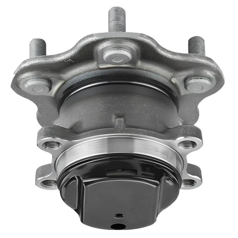 Rear Wheel Bearing Hub Assembly For Nissan Rogue And Rogue Sport FWD 2014 Through 2019 Ready To Roll Direct Fit Replacement Kit Fits Driver Or Passenger Side 5 Lug Bolt Pattern