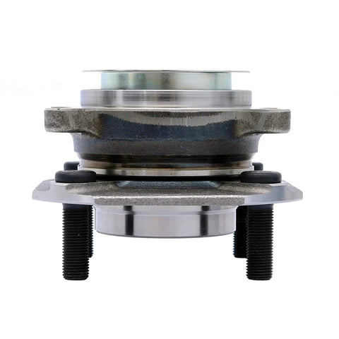 Front view of Front Wheel Bearing Hub Assembly For 2007 2012 Nissan Sentra No ABS 2.0L 4 Cylinder Front Left Or Right