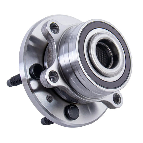 Front And Rear Wheel Hub Bearing Assembly For 2011 To 2018 Ford Explorer And 2013 To 2018 Police Interceptor Utility, 5 Lug, Non ABS