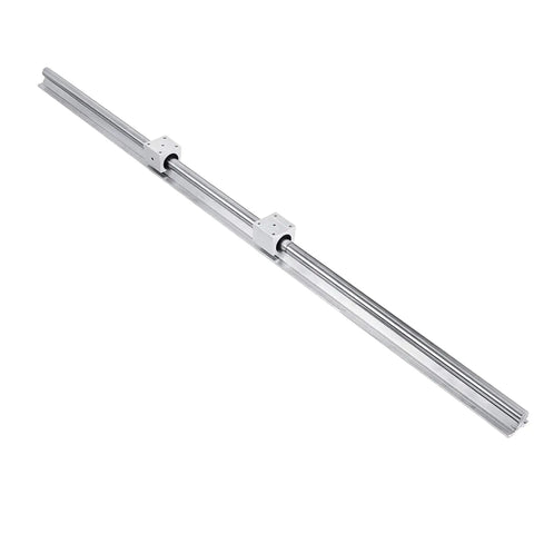 Beefy Heavy Duty SBR20 Linear Motion Rail Kit 1000mm with SBR20UU Bearing Blocks for CNC Machines and 3D Printers