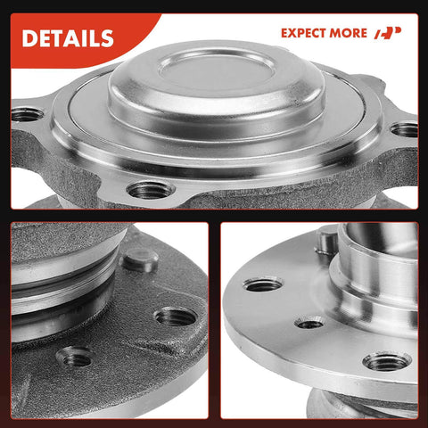 Close-up of Beefy Front Wheel Bearing And Hub Assembly For BMW 1 Series M 2011, M3 2008-2013, M5 2006-2010, M6 2006-2010