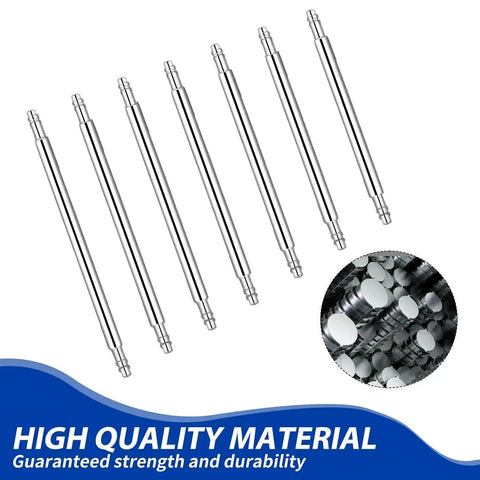 Watch Band Pins Replacement Kit 16 Pieces Pro Grade 1.5mm Stainless Steel Heavy Duty Link Remover Set for Watch Straps