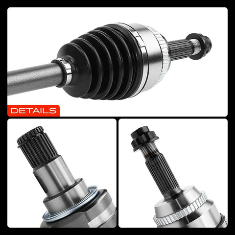 Pair Front CV Axle Shaft Assemblies For Toyota Camry 2012 2013 2014 2015 2016 2017 2.5L Gas Models Direct Fit Beefed Up
