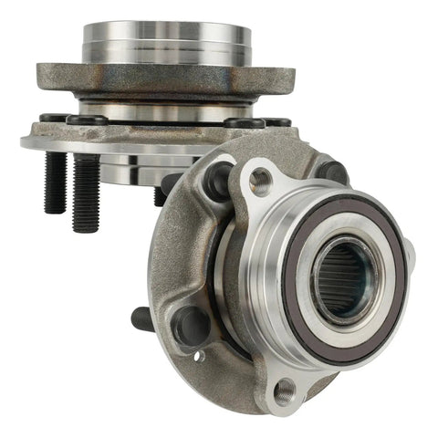 Beefy Pair Front Wheel Bearing And Hub Assembly For 2017 Through 2023 Hyundai Elantra, 2019 Through 2022 Kia Forte close-up view