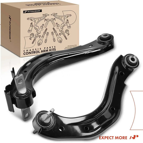 Rear Upper Control Arms Set of Two With Bushings for Honda Civic 2008 Through 2015 and Acura ILX 2013 Through 2021