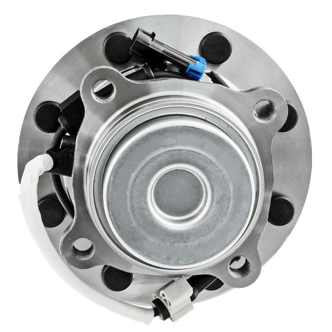 2WD Front Wheel Bearing Hubs For 2003 Through 2017 Chevy Express 3500 4500 Vans Wheel Hub Bearing Assembly Replacement With 180mm ABS Sensor OEM Grade Durable Plug And Play Fits 2WD Models
