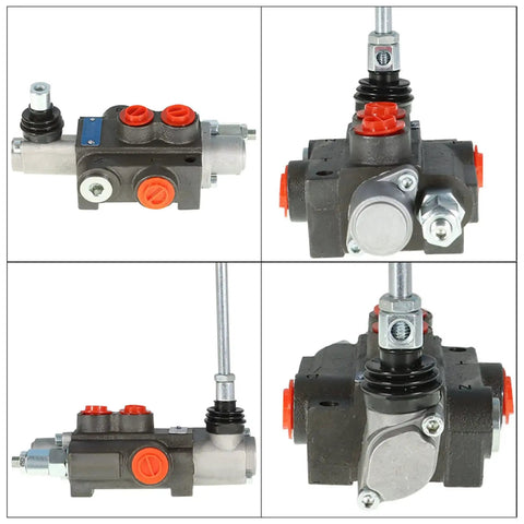 Heavy Duty 1 Spool Hydraulic Valve For Loaders With 3600 PSI Relief And 11 GPM Flow, directional control valve images