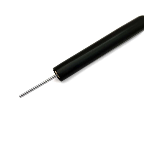 Handmade Paper Bead Roller For Quilling, Stainless Steel Tip with 1/8 Inch Diameter, featuring long slot for bead crafting