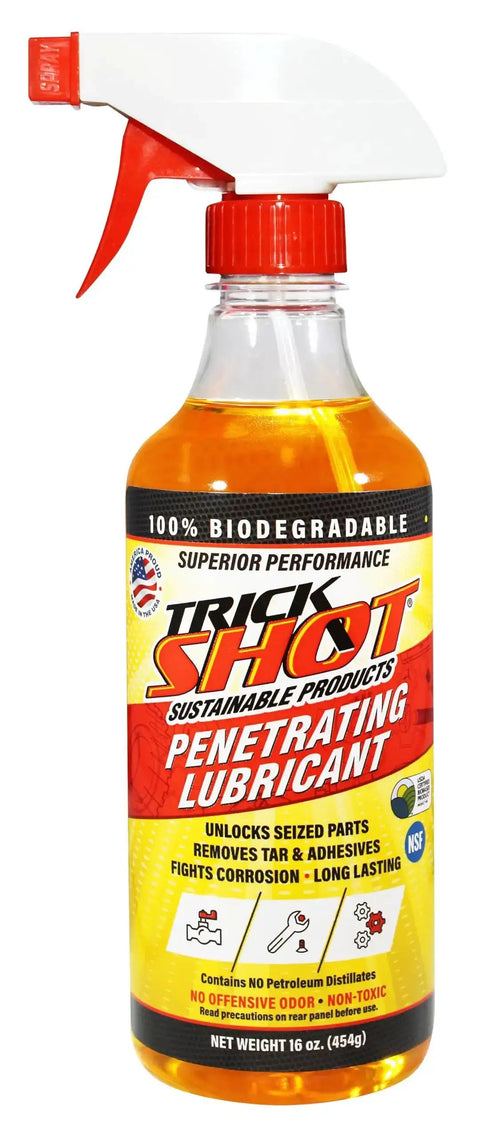 Bottle of 3 In 1 Penetrating Lubricant Oil Plant Based Biobased Food Grade Degreaser And Rust And Corrosion Remover, 16 oz