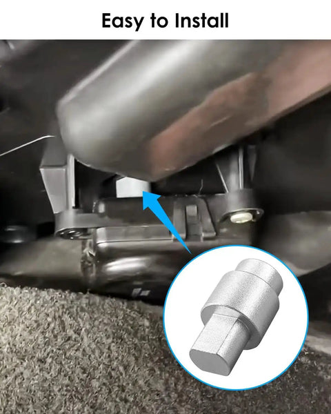 Aluminum Alloy Temperature Door Servo Coupling For Dodge Ram 1500 1999 2000 2001 Ram 2500 1999 2002 and Ram 3500 2 Pack Replacement Part 05012923AB installed view