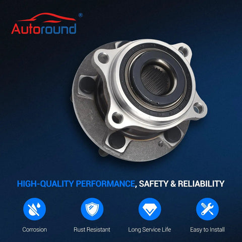 Beefed Up Front Wheel Bearing And Hub Assembly For 5 Lug Cars Compatible With Hyundai Sonata 2015 2019, Tucson 2016 2021