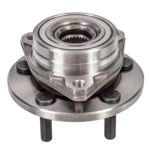 Beefed-Up Front Hub Bearing Assembly For 1995-2007 Ford Taurus Mercury Sable 3-Lug Without ABS 513100 Bolt-On Direct Fit 26-Spline Ball