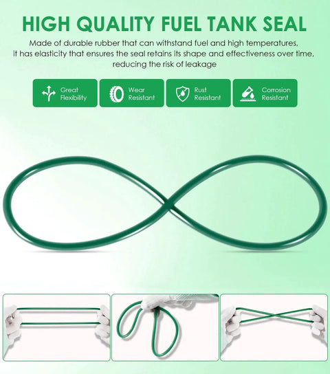911-245 Fuel Pump Tank Seal O Ring Replacement Fits Chevrolet Ford GMC Sierra Dodge Ram Chrysler Jeep Select Models Durable Direct Replacement