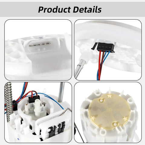 Electric Fuel Pump Module Assembly Replacement For Chrysler 300 Challenger Charger And Magnum V6 And V8 Engines 2005 2017 In Tank Pump With Filter And Seal Kit in detailed view showing connections and components.