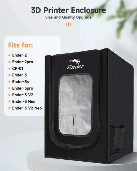Beefy 3D Printer Enclosure Fireproof And Dustproof Tent With Constant Temperature Protective Cover, fits Ender series.