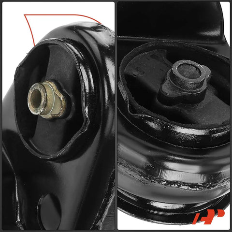 Front Left And Right Engine Mount Kit For Chevy S10 GMC Sonoma Isuzu Hombre 2.2L L4 Engines 1995 1996 1997 1998 1999 2000 2001 2002 2003 Fitment Replacement 8151495430 15967994 close-up view