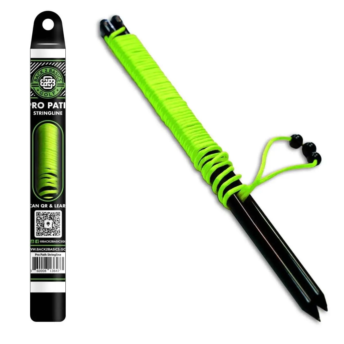 Pro Grade Triple Bead Golf Putting Alignment String Li...