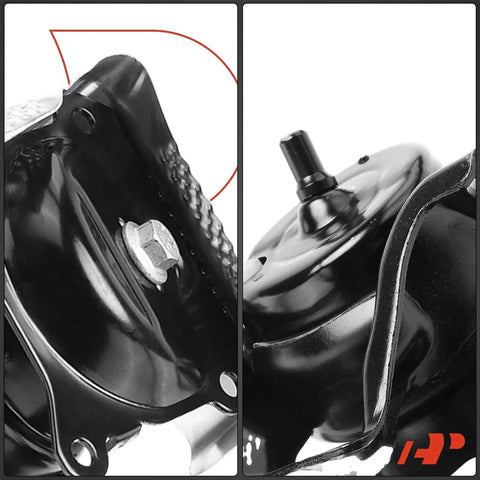 Front Left And Right Engine Mount Kit For Chevrolet Silverado 1500 Tahoe Suburban GMC Sierra 1500 Yukon XL Cadillac Escalade 2014-2020 Bolt Right Up Easy Install Replacement 84175583, showing close-up view of mounts.