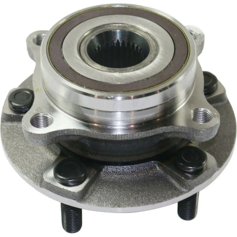 Front Wheel Hub and Bearing Assembly 2 Piece Set for Mitsubishi Lancer 2008 2015 Left and Right Replacement Kit, close-up