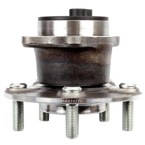 Front view of Front Wheel Hub And Bearing Assembly With ABS For Mitsubishi Lancer 2008 To 2015 with 5 lug design