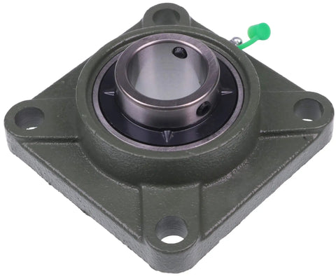 1-3/8 Inch Four Bolt Flange Bearing With Set Screws UCF207-22 UCF207-106T for industrial conveyors and robotic systems, top view