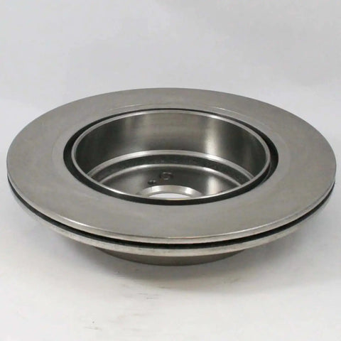 Rear Vented Disc Brake Rotor For Real Deal Stopping Power With Precise ABS Signaling and Superior Bearing Design, side view.