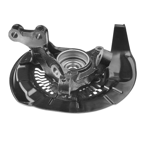 Steering Knuckle And Wheel Bearing Hub Assembly 5 Lug With ABS For Toyota Highlander AWD Front Driver And Passenger Side 2008 2010 2011 2013