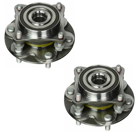 Pair Front Wheel Hub And Bearing Assembly For Toyota Tacoma 4Runner FJ Cruiser GX470 GX460 4WD Precision Engineered For Wide Vehicle Fitment
