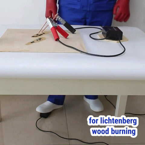 Foot Switch Pedal Momentary Normally Off Press And Hold To On 10 Ft Cord UL Listed in use for wood burning.