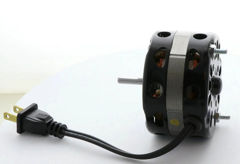 Direct Replacement Vent Fan Motor For Nutone And Broan, 3.3 Inch Diameter Shaded Pole 120V 1/50 HP 1550 RPM CCW with 2 Prong Plug