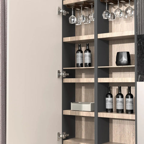 Soft Close Cabinet Hinges For Frameless Cabinets, 120 Degree Full Overlay, 45mm Euro Concealed Hinge, 10 Pack With Easy Mounting Base