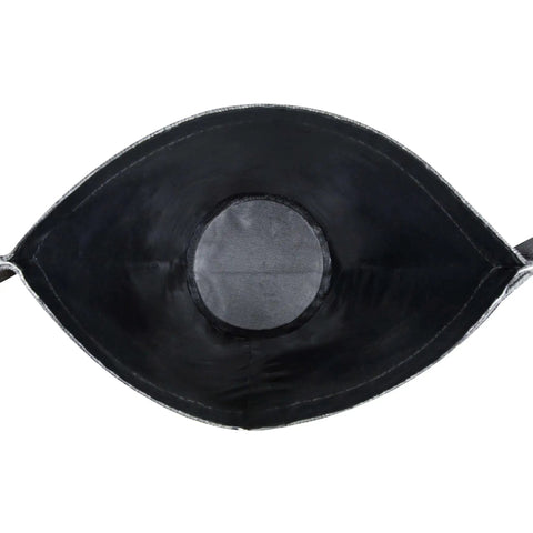 Interior view of 5L black dry bag showing the spacious interior design, part of the Go-To Premium Waterproof Dry Bag Backpack For Kayaking And Outdoor Adventures.