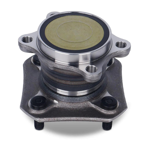 Rear Wheel Bearing And Hub Assembly For 2007 2012 Nissan Sentra L4 2.0L Non ABS 4 Lug, side view, high quality replacement