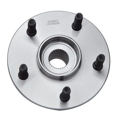 Beefy Front Wheel Bearing Hub Assembly Pair For Dodge Ram 1500 2002-2008 5 Lug Front Hubs Replacement Set Two Hubs Included OE Style Heavy Duty Upgrade