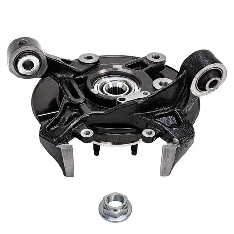 Rear Left Steering Knuckle With Wheel Bearing Hub Assembly For 2007-2010 Ford Explorer Sport Trac Mercury Mountaineer Replacement