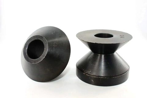 90 Degree Hem Roll Dies Set for Bead Roller, 19.05mm Three Quarters Inch Finish, black oxide coated construction shown