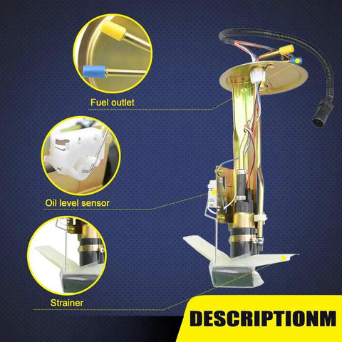 Fuel Pump Module Assembly E2297S For Ford Expedition 1999 2000 2001 2002 4.6L 5.4L And Lincoln Navigator 1999 4WD Only Replacement